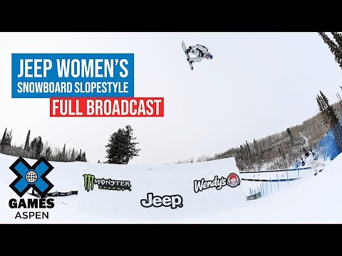 Jeep Women’s Snowboard Slopestyle: FULL COMPETITION | X Games Aspen 2022