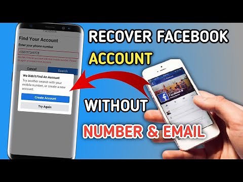 How to Recover Facebook Account Without Email and Phone Number - 2021 New Trick