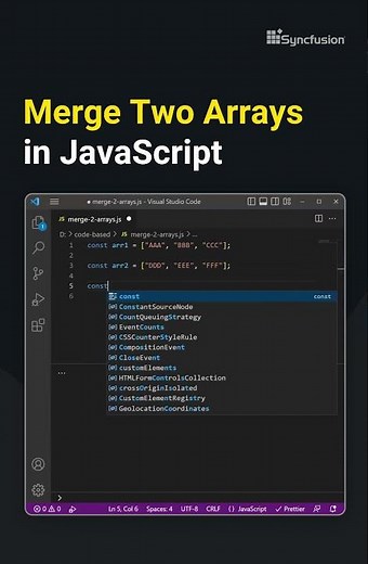 Merge 2 Arrays in JavaScript