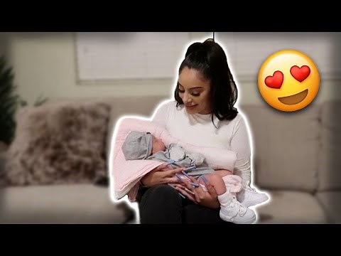 ALONDRA MEETS BABY E!! SO CUTE!!