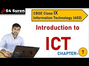 CH-7 INTRODUCTION TO ICT| UNIT–3: ICT SKILLS | CLASS: IX IT (402)