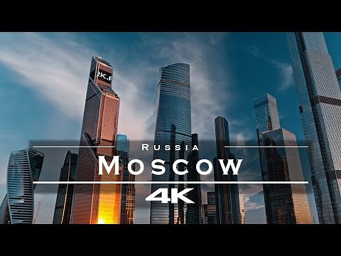 Moscow, Russia 🇷🇺 - by drone [4K]