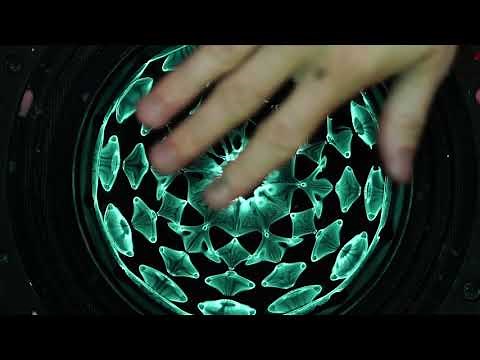 Cymatics Pattern - Just Water, Light, SOUND