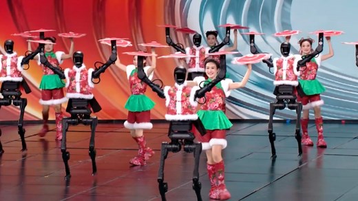 Humanoid robots dance to folk tunes on China’s New Year Gala
