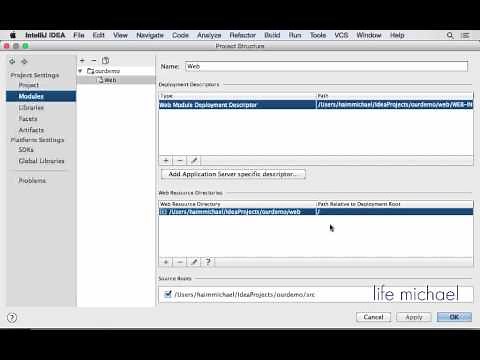 Developing Java Servlets and JSP using IntelliJ