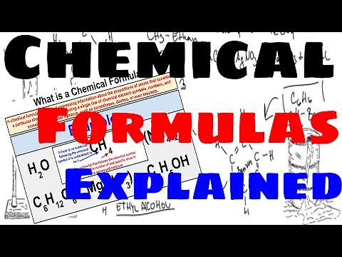 Chemical Formulas - Explained