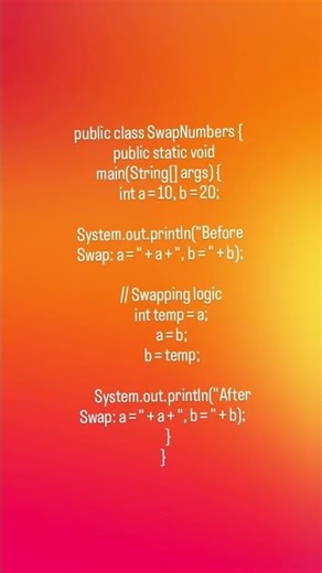 java two numbers program