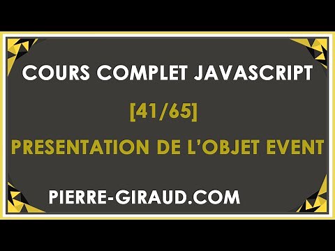 COMPLETE JAVASCRIPT COURSE [41/65] - Presentation of the Event object