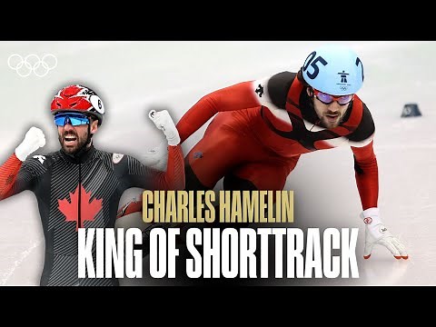 Two Gold Medals Within 30 Minutes ⛸️🔥 | Charles Hamelin 🇨🇦 | Winter Olympics | Athlete Highlights