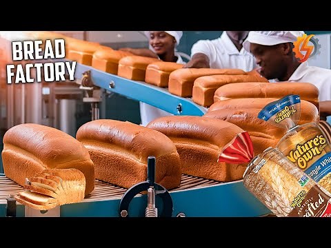 How Bread Is Made In Factory | Bread Factory
