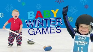 These babies go for gold in the cold! 🥇😂 🎥: Olympic Channel | Team USA