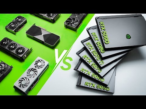 Desktop vs Laptop GPUs - The FINAL Answer!