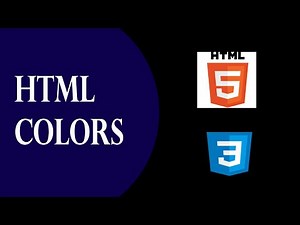 HTML Colors - Common color names, RGB Values, Hex Values