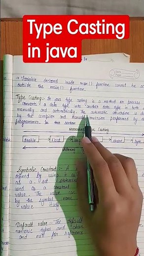 Type casting in Java