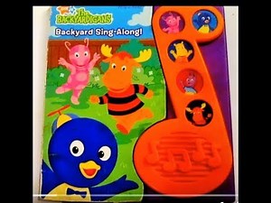 BACKYARDIGANS " Backyard Sing-Along" PLAY-A-SONG Nick Jr INTERACTIVE