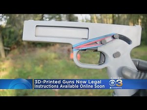 3D-Printed Guns Now Legal