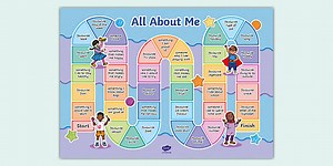 All About Me Board Game