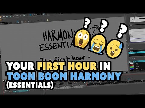 Your FIRST HOUR in TOON BOOM HARMONY ESSENTIALS – Beginner's Tutorial