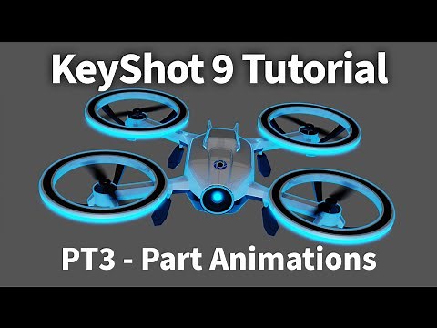 KeyShot 9 Animation Tutorial 03 - Part & Model Animations