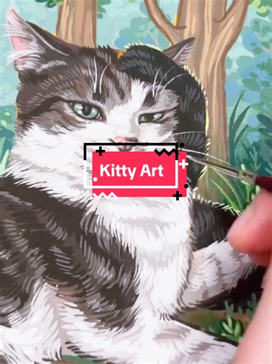 Cute Kitten Art: A Perfect Weekend Painting Project