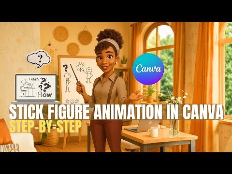 Create Stick Figure Animation in Canva | Step-by-Step Tutorial