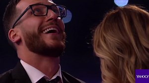 A proposal surprised EVERYONE on The Bachelor Winter Games. Watch. | Yahoo Entertainment