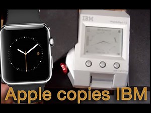 Apple copies IBM | WatchPad 1.5 IBM