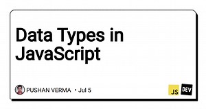 Data Types in JavaScript