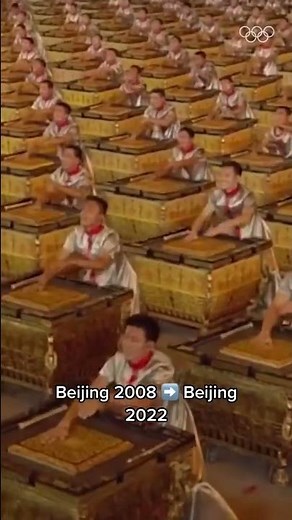 The most iconic moment from the Beijing 2008 Opening Ceremony 🔥