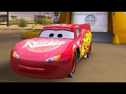 Disney Pixar Cars The Game - Lightning Mcqueen Free Drive Gameplay HD