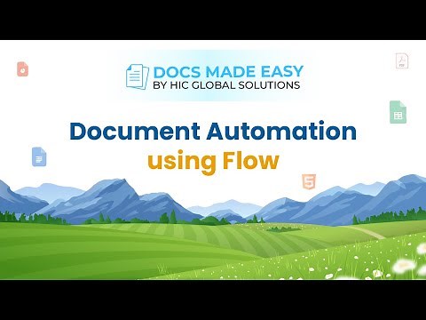How To Automate Docs with Docs Made Easy | Record-Triggered Flow | Salesforce Document Generation