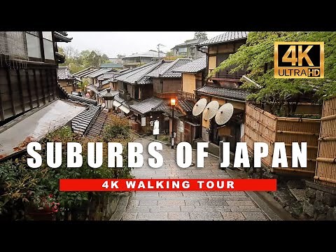 🇯🇵 Japan Walking Tour - Discovering Kyoto’s Suburban Streets in 4K HDR 60fps
