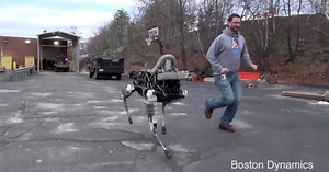 Here, Spot! See Boston Dynamics' New Robot Dog Run (and Climb)