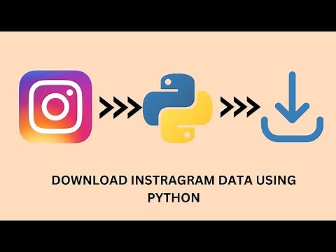 📸📥 Download Instragram Profile Pictures or Videos using Python | Instaloader