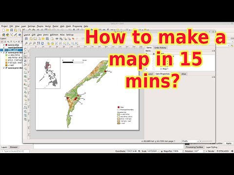 QGIS Part4 - How to create your first map in 15 mins