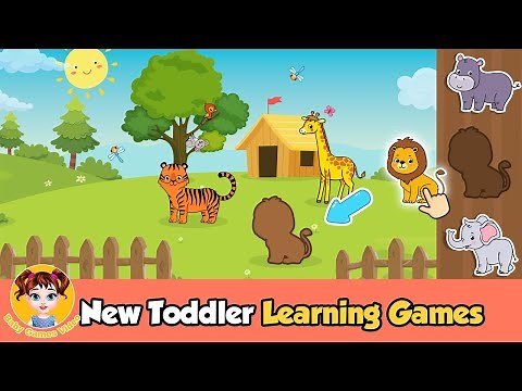 Baby Games For 1+ Toddlers - Bebi Family - preschool learning games for kids