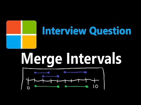 Merge Intervals - Sorting - Leetcode 56