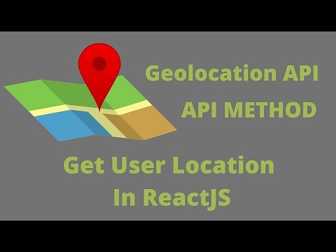 Get user location in React | Geolocation API | API Method