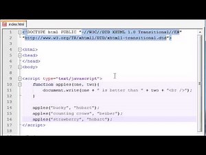 Beginner JavaScript Tutorial - 8 - Functions with Multiple Parameters