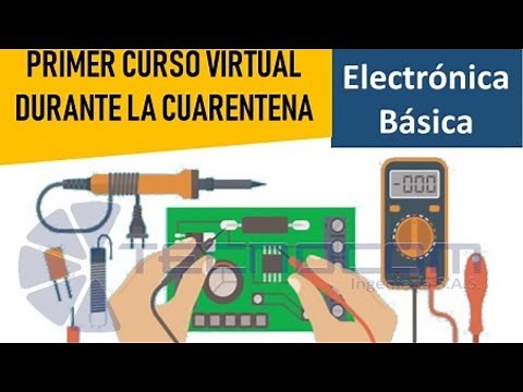 CIRCUITO Electrónico y CONCEPTOS básicos || Curso Electrónica Básica #1 - principiantes - GRATIS