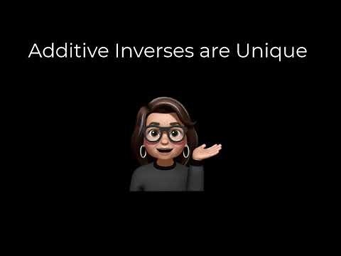 Additive Inverses are Unique