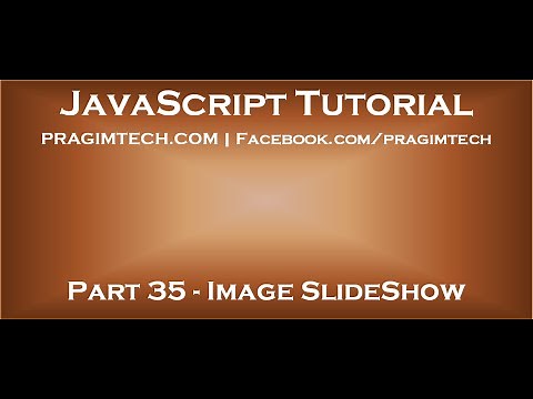 How to create image slideshow using JavaScript