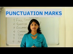 Punctuation Marks - Tips to improve writing skills