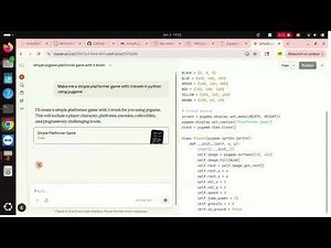 Create a game in python using AI in 2 minutes