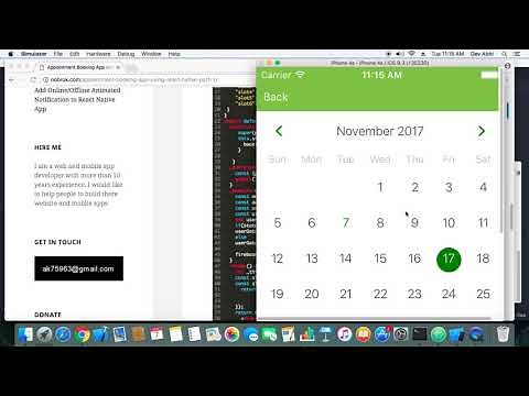 Appointment Booking App using React Native – Part 1