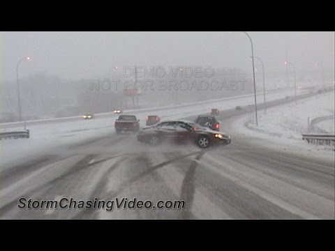 Compilation of Ridiculous Drivers & Slip & Slide Winter Weather Part 1