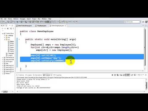 Java - Array of Objects