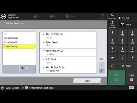 How to Set up Fax Forwarding on Your Canon Copier