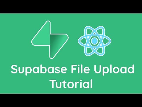 Supabase File Upload Tutorial