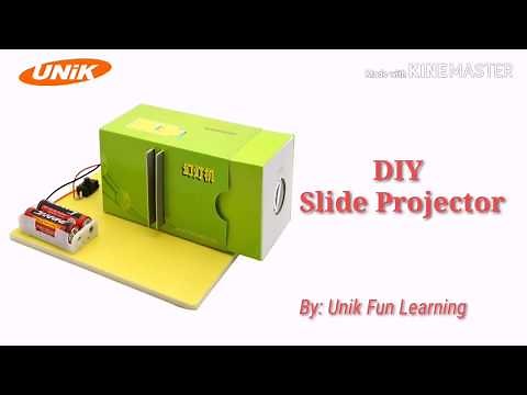 DIY Slide Projector for Science Project (Tutorial)